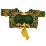 Green Yellow Itkat Back Lace 1