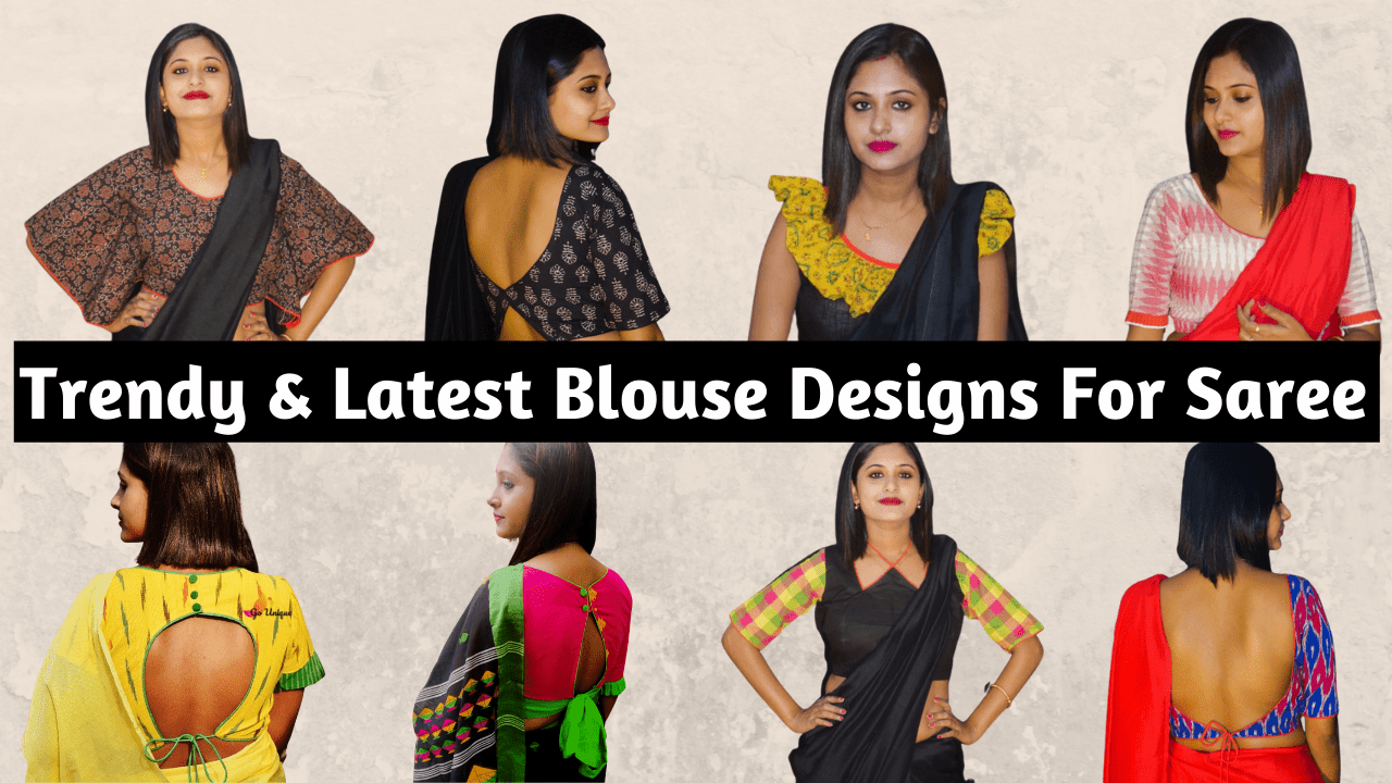 Top Trendy And Latest Blouse Designs For Saree