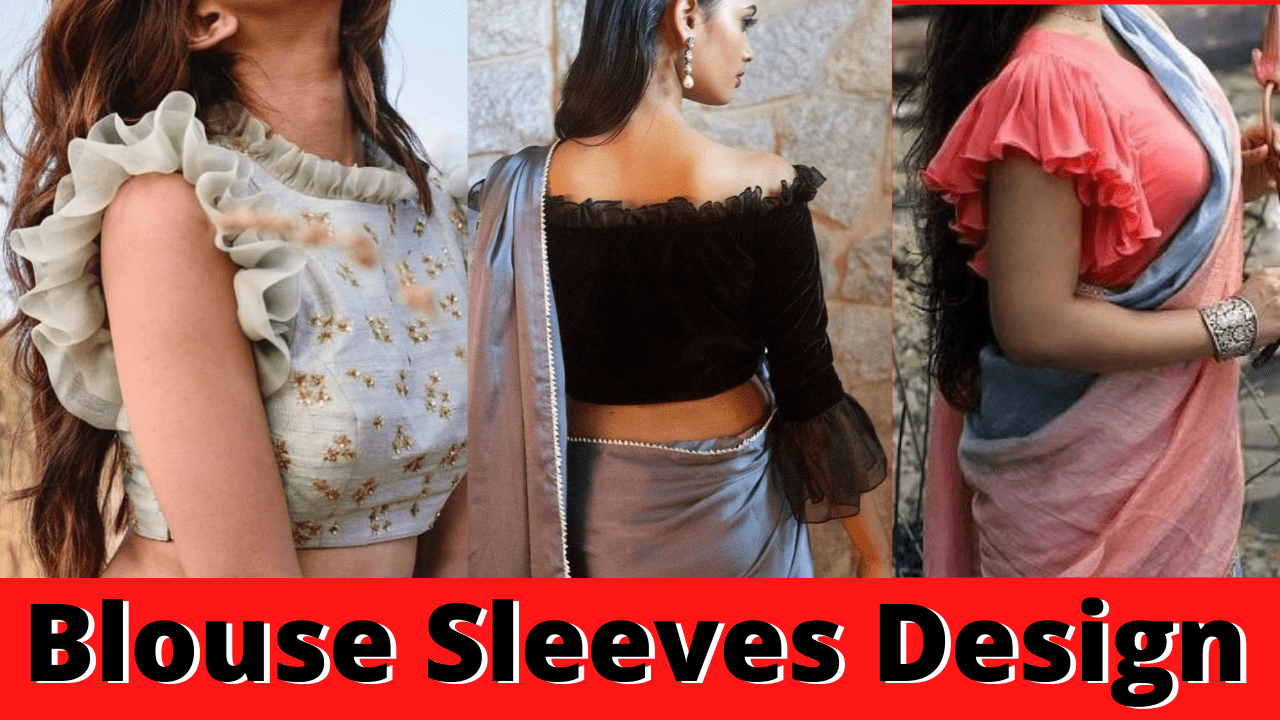 latest blouse sleeves design images
