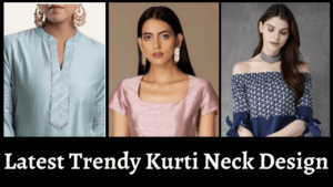 Latest Trendy Kurti Neck Design