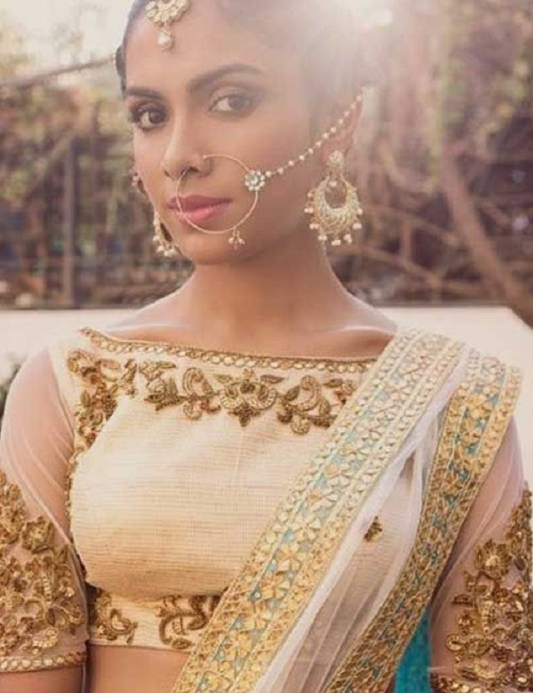 Boat Neck Blouse Designs Catalogue 