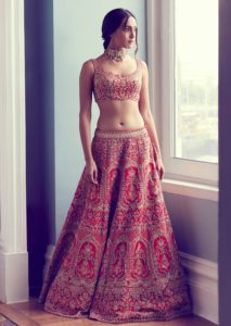 sleeveless embroidery bridal blouse designs