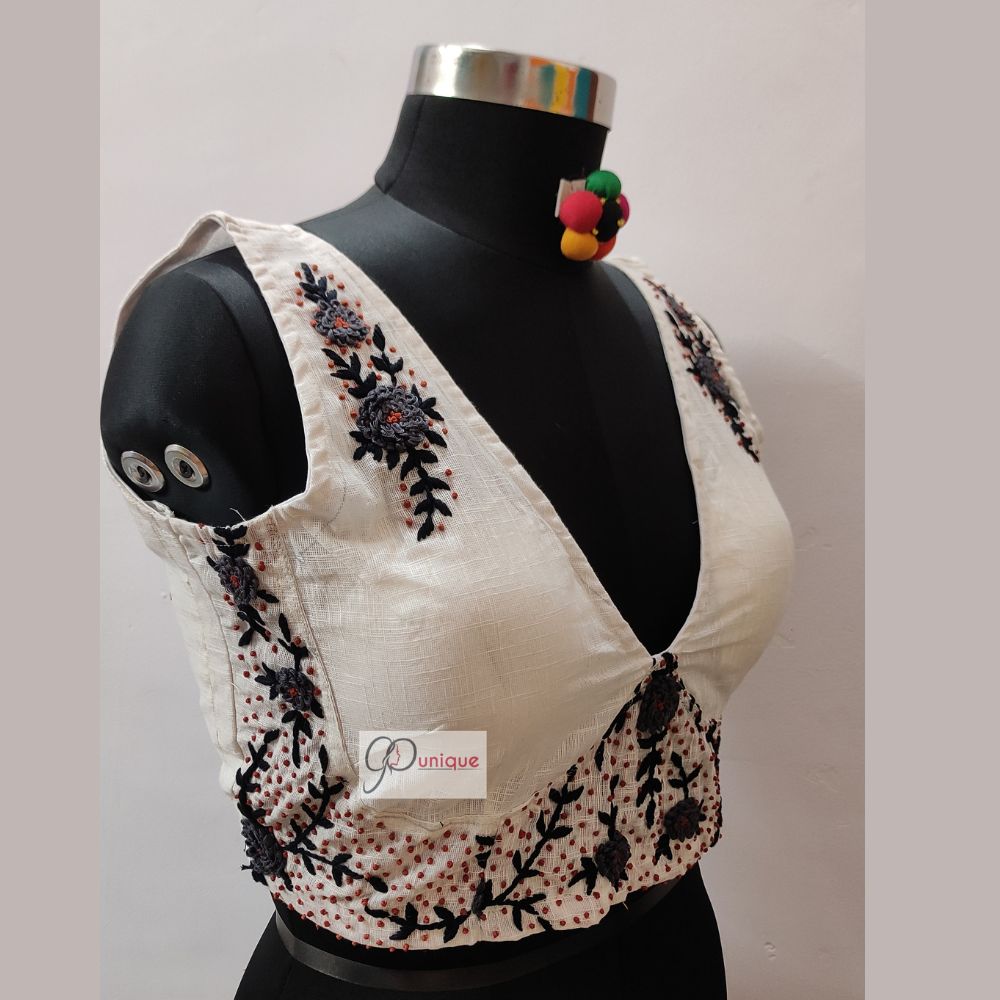 Printed Silk Blouse main image 1